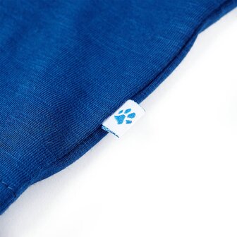 Kindershirt 140 donkerblauw 5