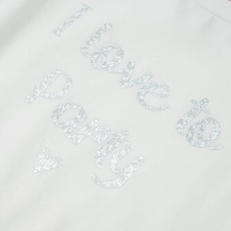 Kindershirt met mouwen met ruches 104 wit 4