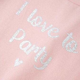 Kindershirt met ruches aan de mouwen 128 lichtroze 4