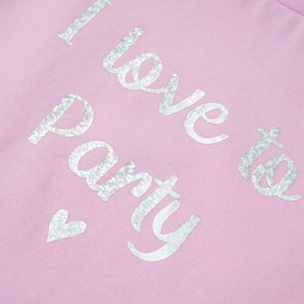 Kindershirt met ruches aan de mouwen 92 lila 5