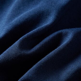 Kindershirt met lange mouwen 92 marineblauw 7