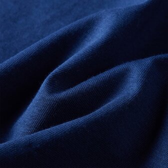 Kindershirt met lange mouwen 104 marineblauw 7
