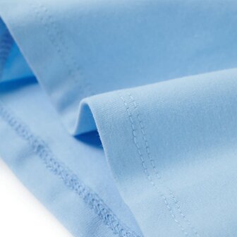 Kindershirt met ruches aan de mouwen 140 lichtblauw 6