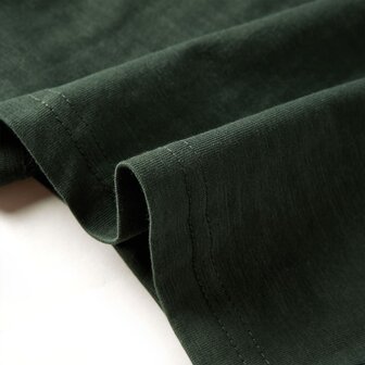 Kindershirt met lange mouwen 104 donkergroen 6