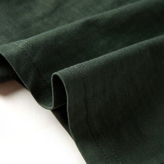 Kindershirt met lange mouwen 128 donkergroen 6