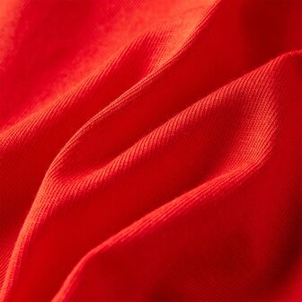 Kindershirt met lange mouwen 128 rood 7