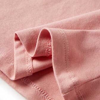 Kindershirt met lange mouwen 128 lichtroze 6