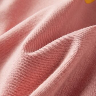 Kindershirt met lange mouwen 128 lichtroze 7
