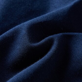 Kindershirt met lange mouwen 92 marineblauw 7