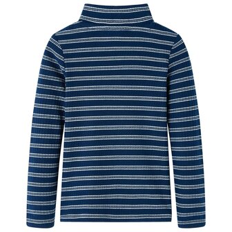 Kindershirt met lange mouwen 92 marineblauw 2