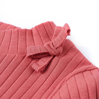 Kindershirt met lange mouwen 128 oudroze 4