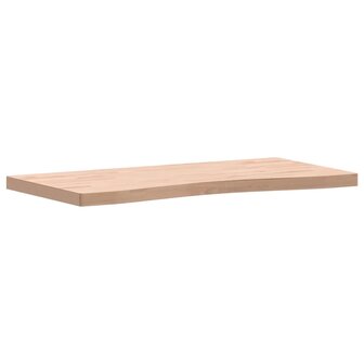 Bureaublad 100x(45-50)x4 cm massief beukenhout 3