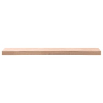 Bureaublad 100x(45-50)x4 cm massief beukenhout 4