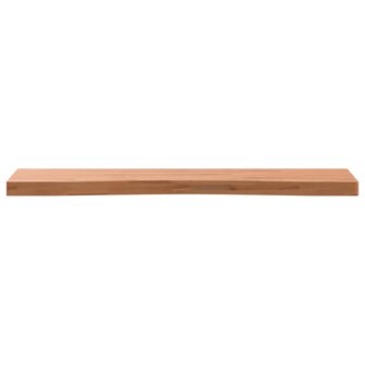 Bureaublad 100x(45-50)x4 cm massief beukenhout 4