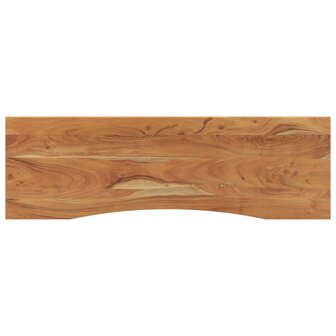 Bureaublad rechthoekig 140x50x2,5 cm massief acaciahout 2