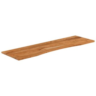 Bureaublad rechthoekig 140x50x2,5 cm massief acaciahout 3