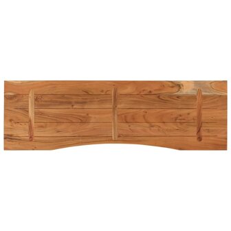 Bureaublad rechthoekig 140x50x2,5 cm massief acaciahout 5
