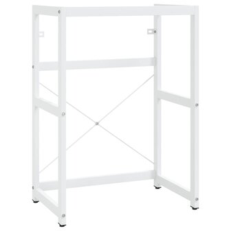 Wastafelframe met inbouwwastafel ijzer wit 3