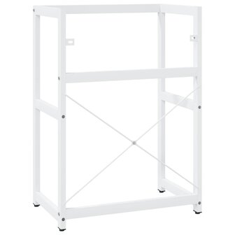 Wastafelframe 59x38x83 cm ijzer wit 5