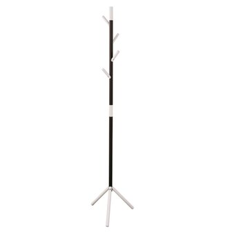 V-Part Kapstok Linair staand met 4 haken 180 cm wit 1