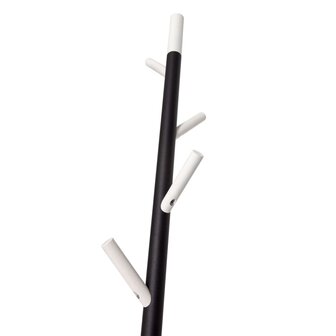 V-Part Kapstok Linair staand met 4 haken 180 cm wit 3
