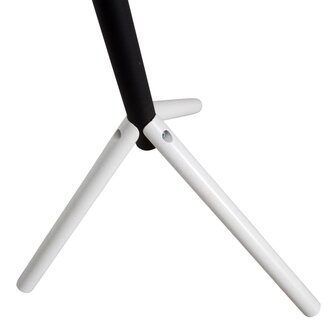 V-Part Kapstok Linair staand met 4 haken 180 cm wit 4