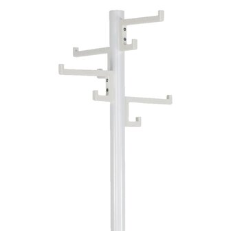 V-Part Kapstok staand met 8 haken Porcelain 178 cm wit 2