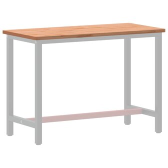 Bureaublad 115x55x2,5 cm massief beukenhout 3