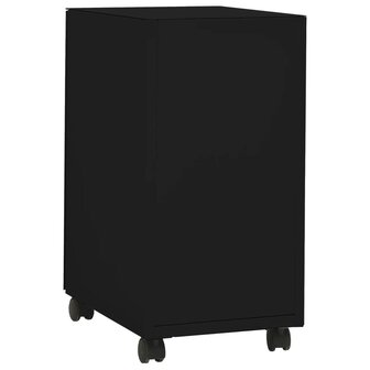 Ladeblok verrijdbaar 30x45x59 cm staal zwart 4