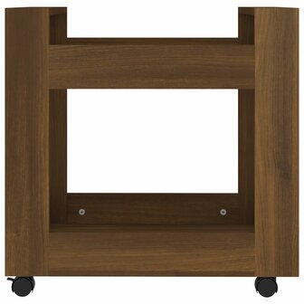 Bureaukastje 60x45x60 cm bewerkt hout bruin eikenkleur 5