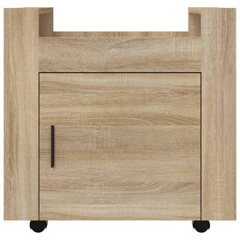 Bureaukastje 60x45x60 cm bewerkt hout sonama eikenkleurig 6