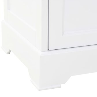 Buffetkast met 4 deuren 80x40x180 cm MDF en grenenhout 9