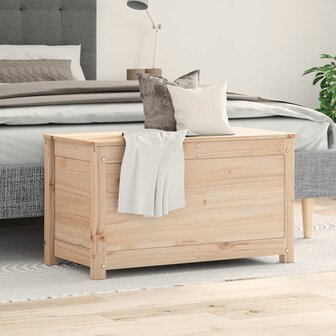 Opbergbox 80x40x45,5 cm massief grenenhout 3