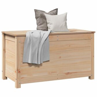 Opbergbox 80x40x45,5 cm massief grenenhout 4