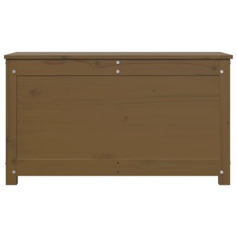 Opbergbox honingbruin 80x40x45,5 cm massief grenenhout 5