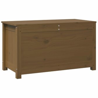 Opbergbox honingbruin 80x40x45,5 cm massief grenenhout 7