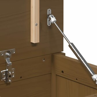 Opbergbox honingbruin 80x40x45,5 cm massief grenenhout 10