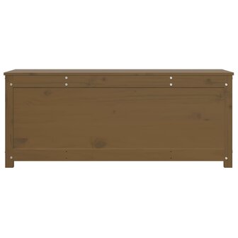 Opbergbox honingbruin 110x50x45,5 cm massief grenenhout 5