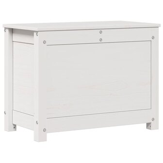 Opbergbox wit 60x32x45,5 cm massief grenenhout 2