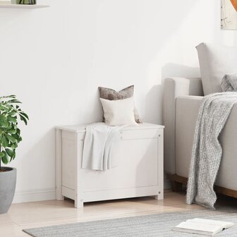 Opbergbox wit 60x32x45,5 cm massief grenenhout 3