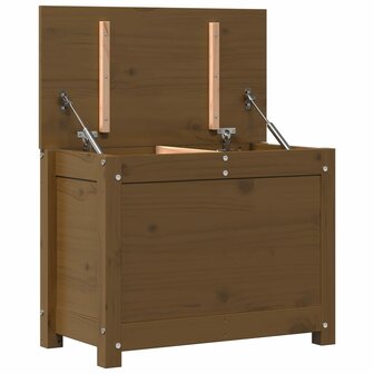 Opbergbox honingbruin 60x32x45,5 cm massief grenenhout 9