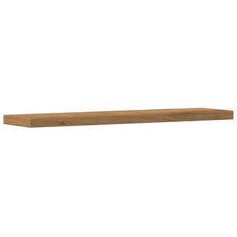 Wandschappen 4 st 40x20x1,5 cm bewerkt hout artisanaal eiken 4