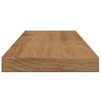 Wandschappen 4 st 60x10x1,5 cm bewerkt hout artisanaal eiken 6