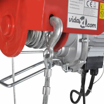 Elektrische lier 500 W 100/200 kg 4