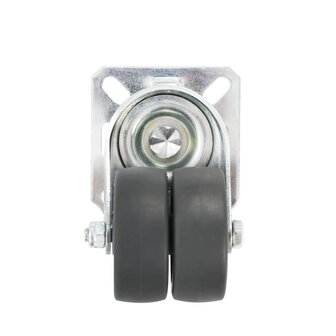 16 st Zwenkwielen dubbel 50 mm 7