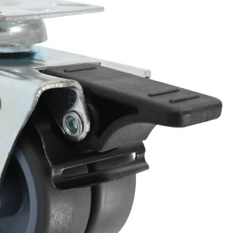 24 st Zwenkwielen dubbel 50 mm 5