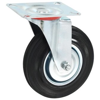 8 st Zwenkwielen 125 mm 3