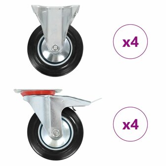 8 st Wielen 160 mm 1