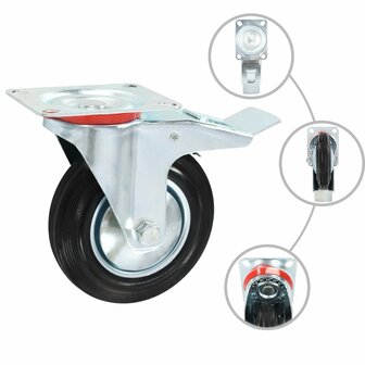 8 st Wielen 160 mm 2