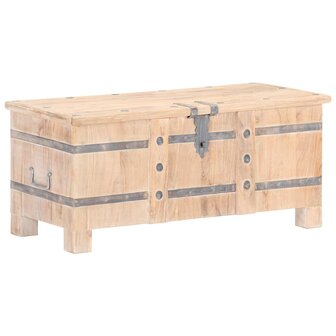 Opbergkist 90x40x40 cm massief acaciahout 1